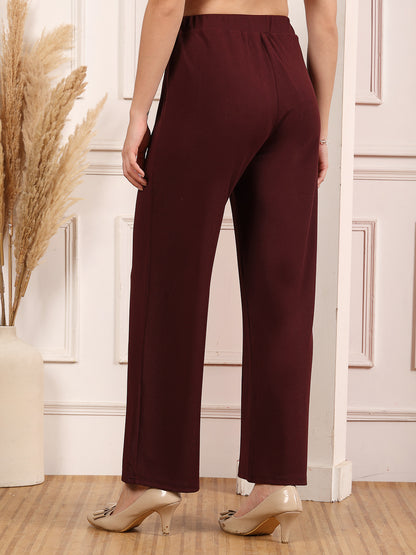Valentino Flare Luxe High-Rise Trousers