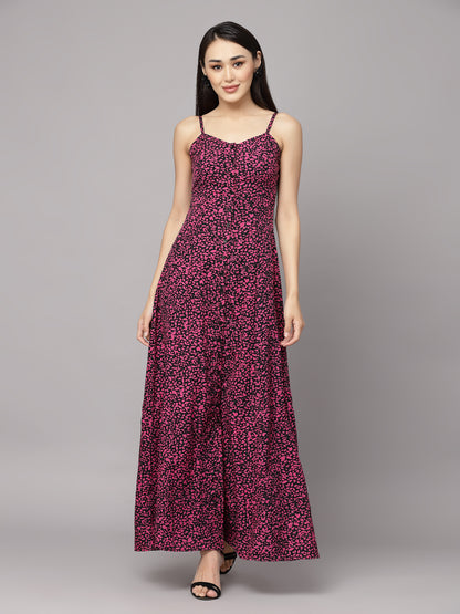 Aayu Women Printed Maxi Dress
