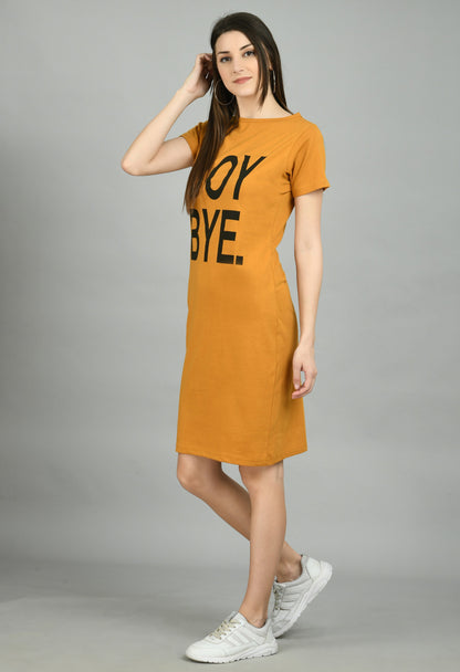 Aayu Women A-line T shirt Dress