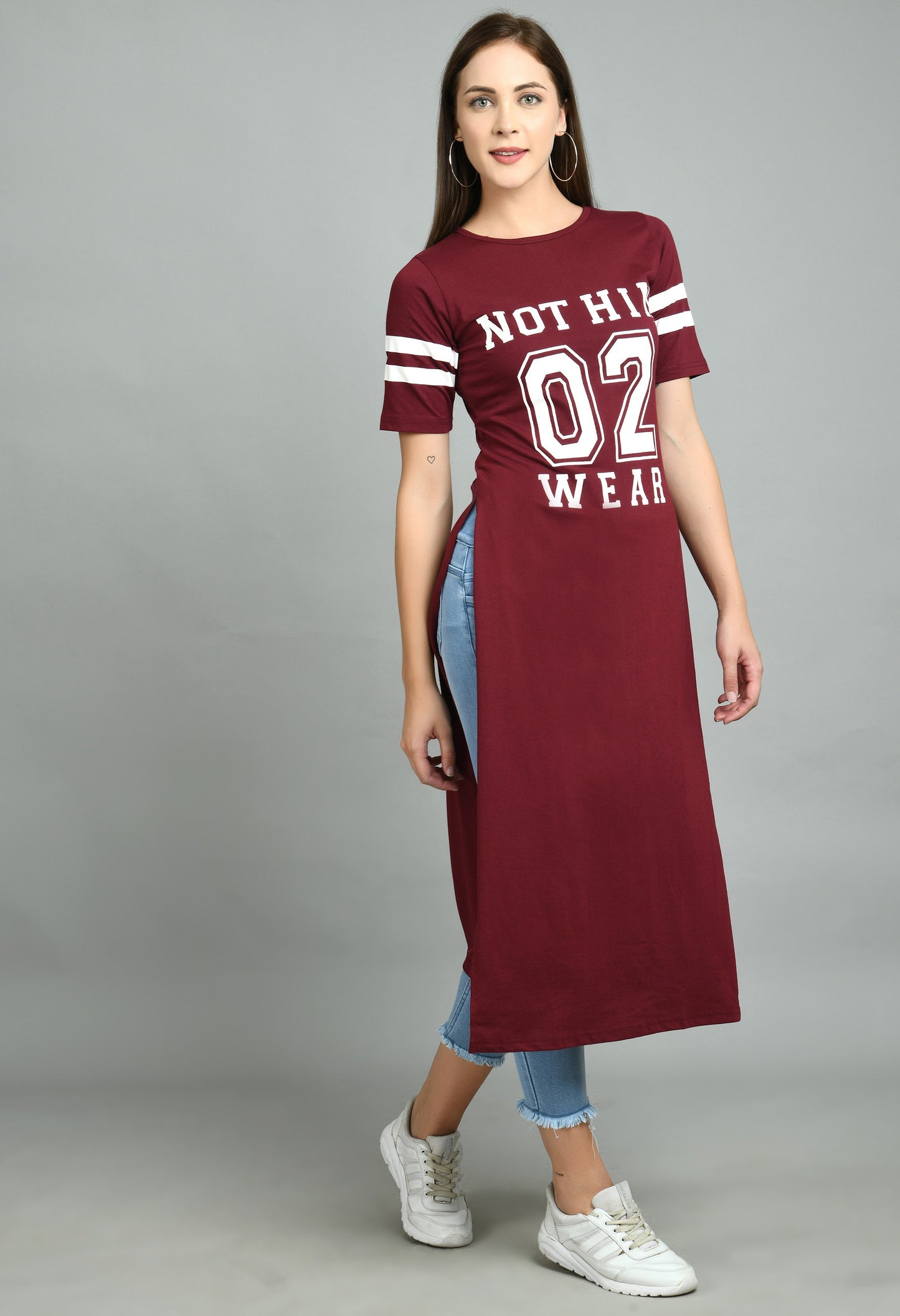 Aayu Women A-line T shirt Dress