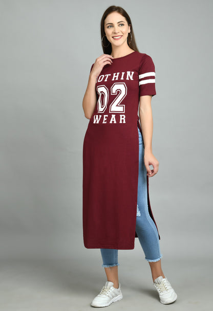 Aayu Women A-line T shirt Dress