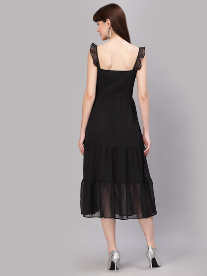 Aayu Women Ruffled Dress