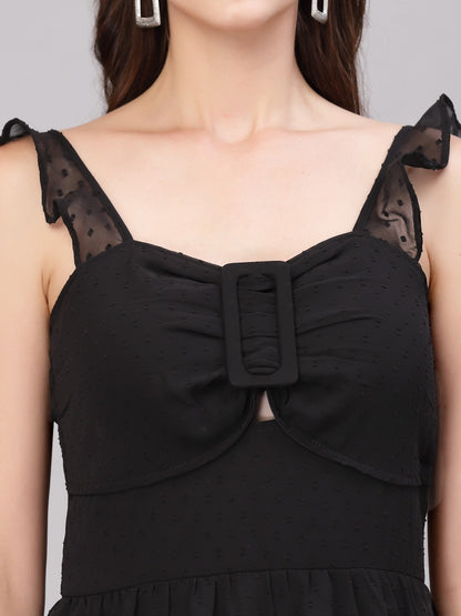 Aayu Women Ruffled Dress