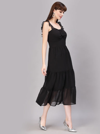 Aayu Women Ruffled Dress