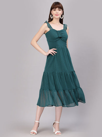 Aayu Women Ruffled Dress