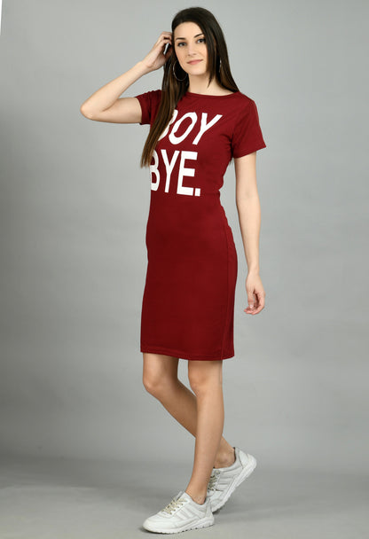 Aayu Women A-line T shirt Dress