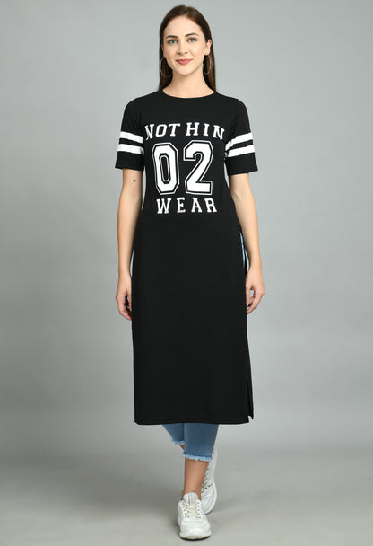 Aayu Women A-line T shirt Dress