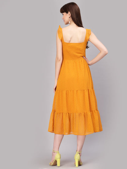 Aayu Women Ruffled Dress
