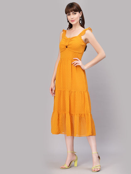 Aayu Women Ruffled Dress