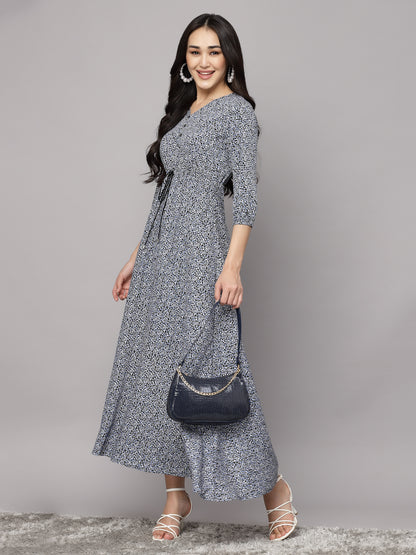 Aayu Women V Neck Dress