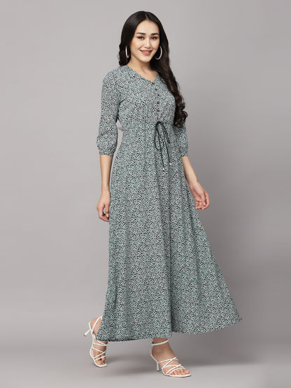 Aayu Women V Neck Dress