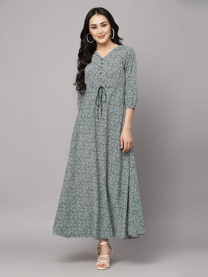 Aayu Women V Neck Dress
