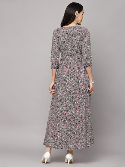 Aayu Women V Neck Dress