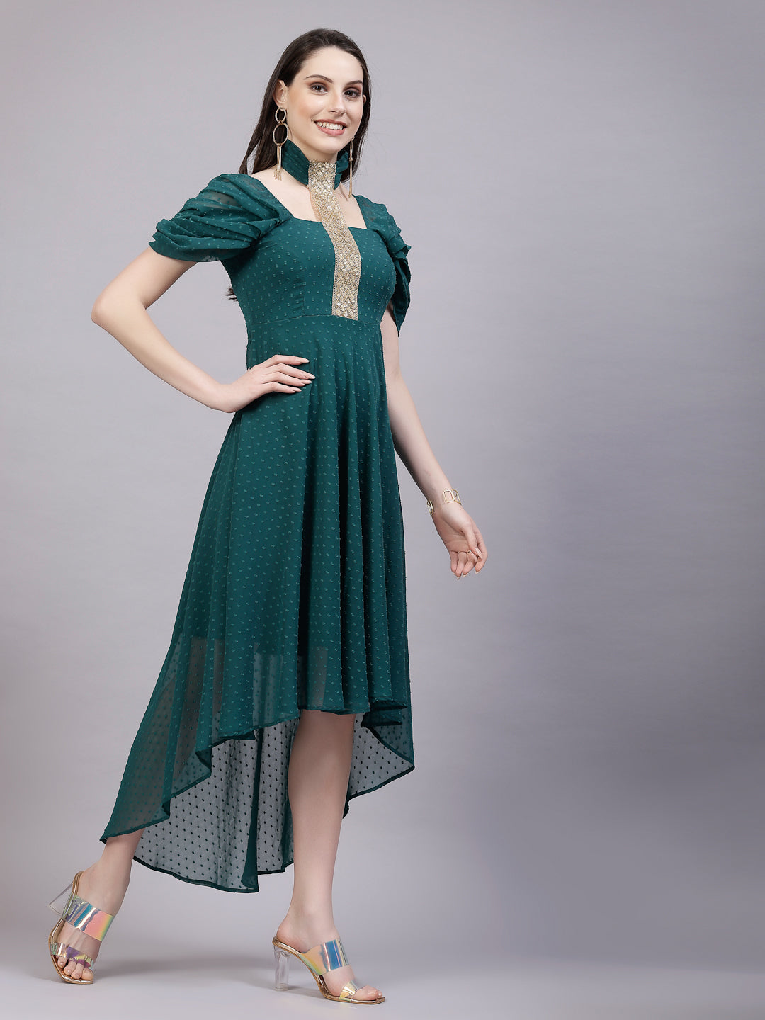 Aayu Women Asymmetric Dress Aayu Creation Pvt Ltd. Aayu Women Asymmetric Dress Aayu Creation Pvt Ltd.