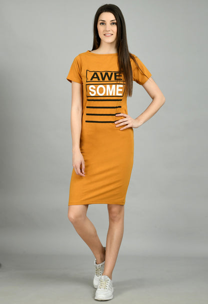 Aayu Women A-line T shirt Dress