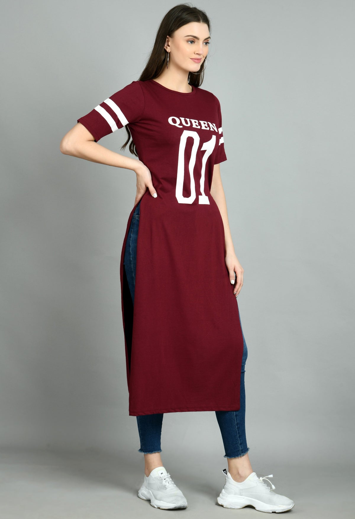 Aayu Women A-line T shirt Dress