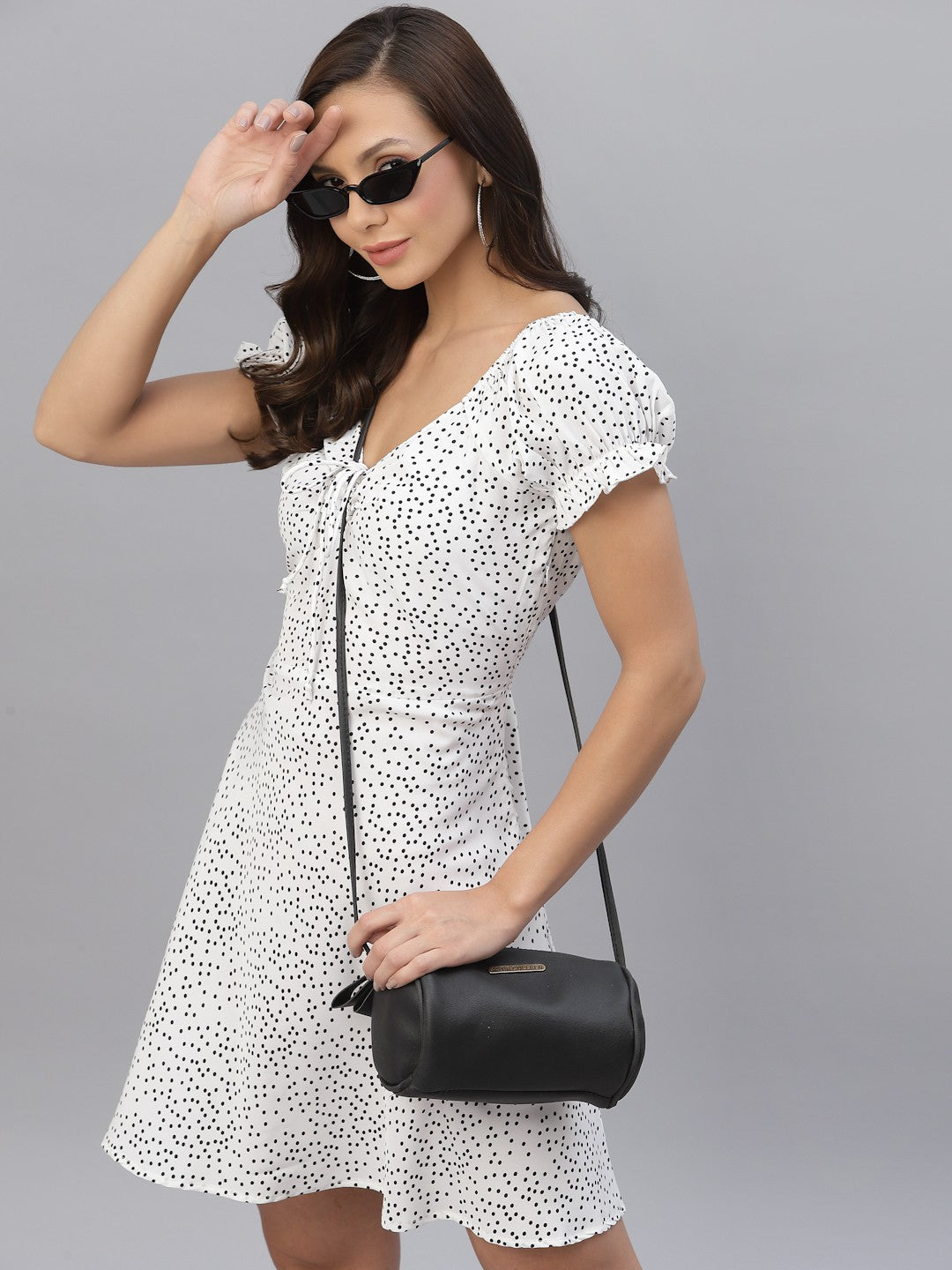 Aayu Women Polka Dot Mini Dress