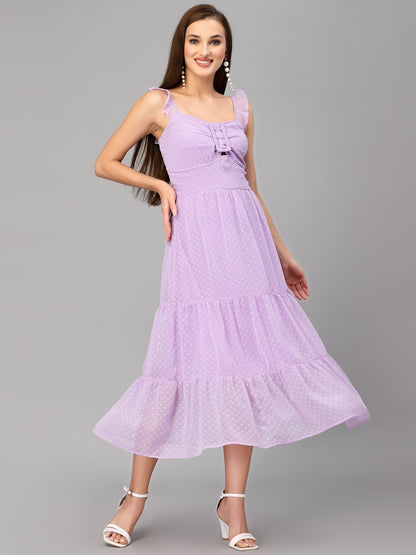 Aayu Women Ruffled Dress
