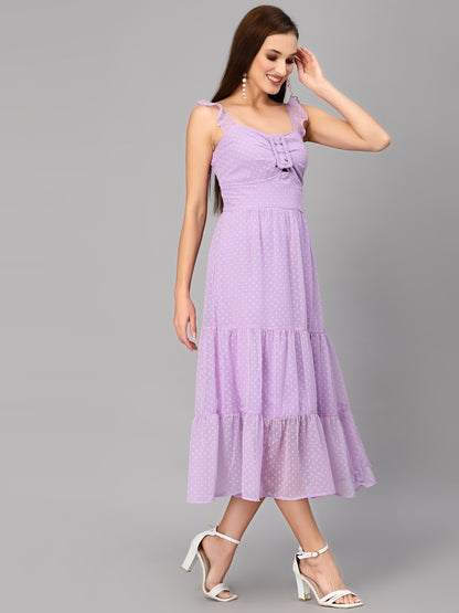Aayu Women Ruffled Dress