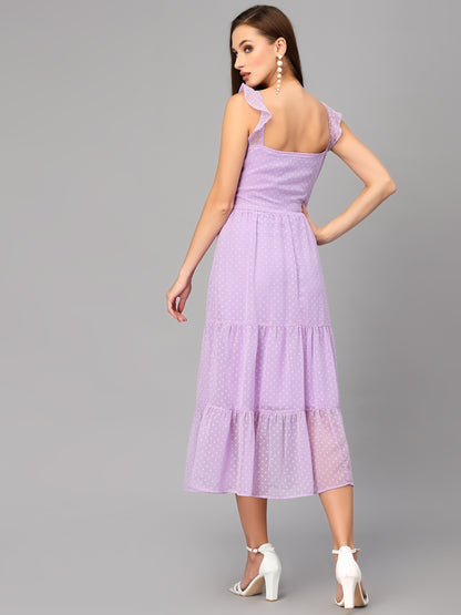 Aayu Women Ruffled Dress