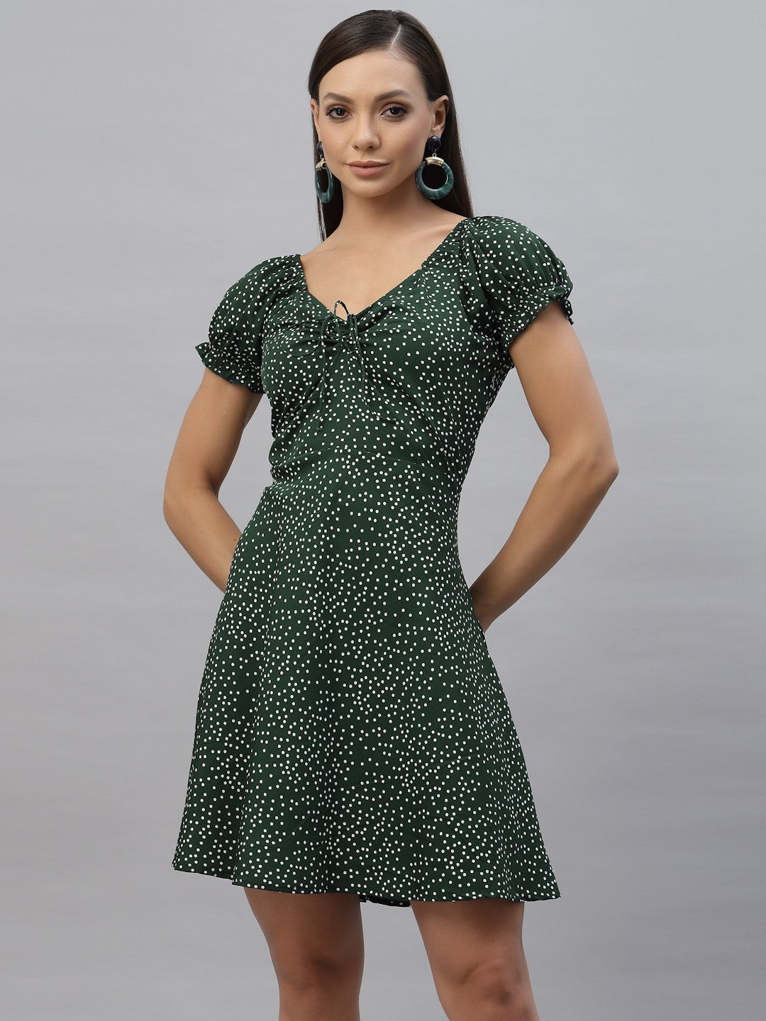 Aayu Women Polka Dot Mini Dress