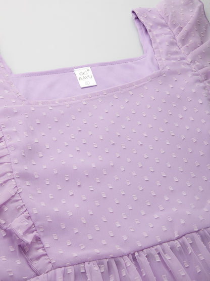 Polka-Dot Fit & Flare Dress