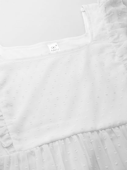 Polka-Dot Fit & Flare Dress